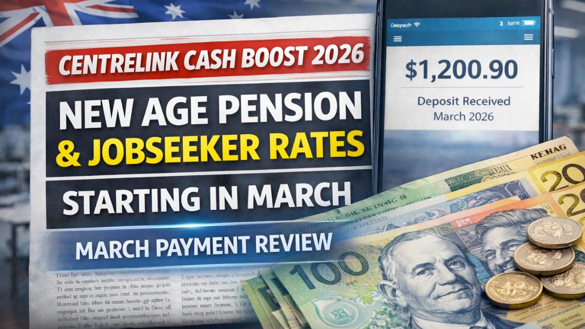 Centrelink Payment Increase in March 2026